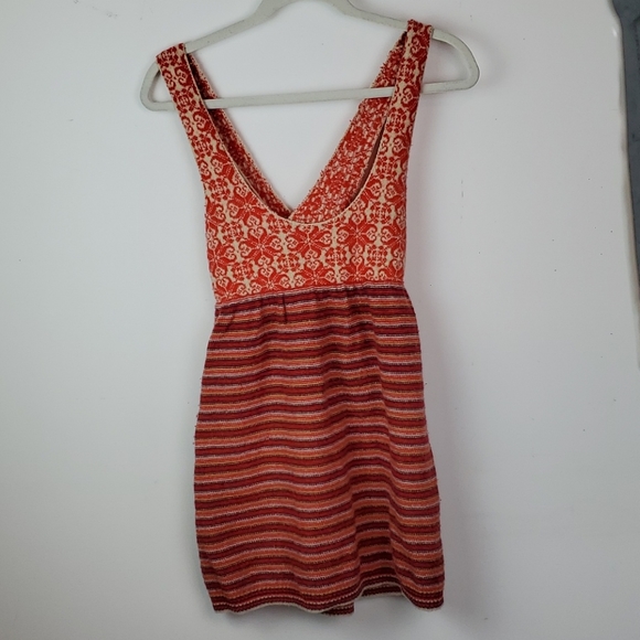 Free People Sweater Tank Top Cross Back Medium
